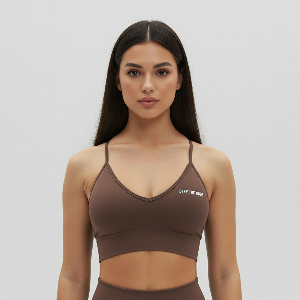 DEFY Brown Sportsbra