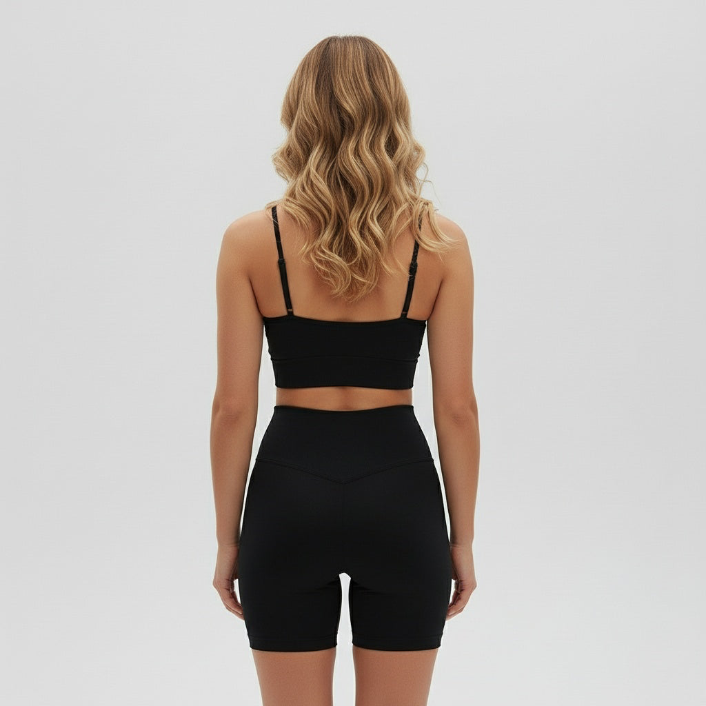 DEFY Black Sportsbra