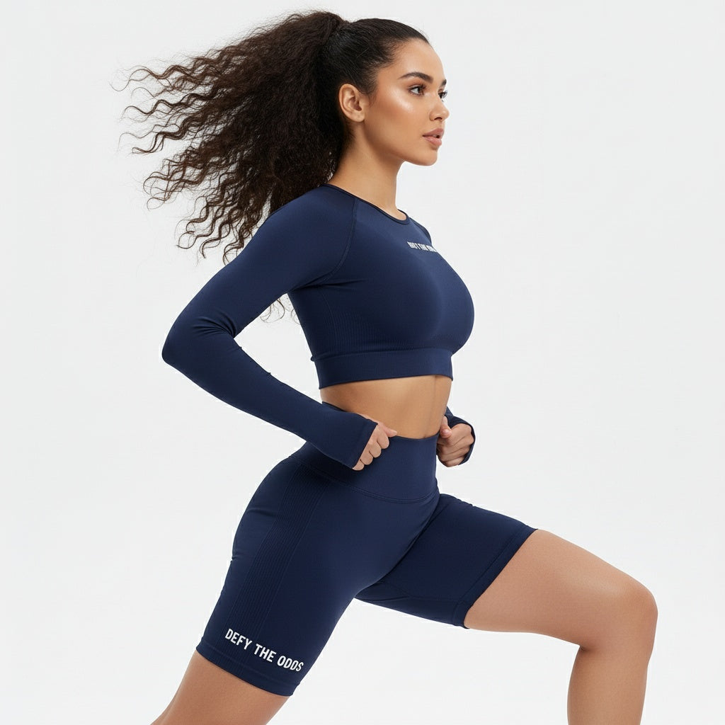 DEFY Dark Blue Shorts