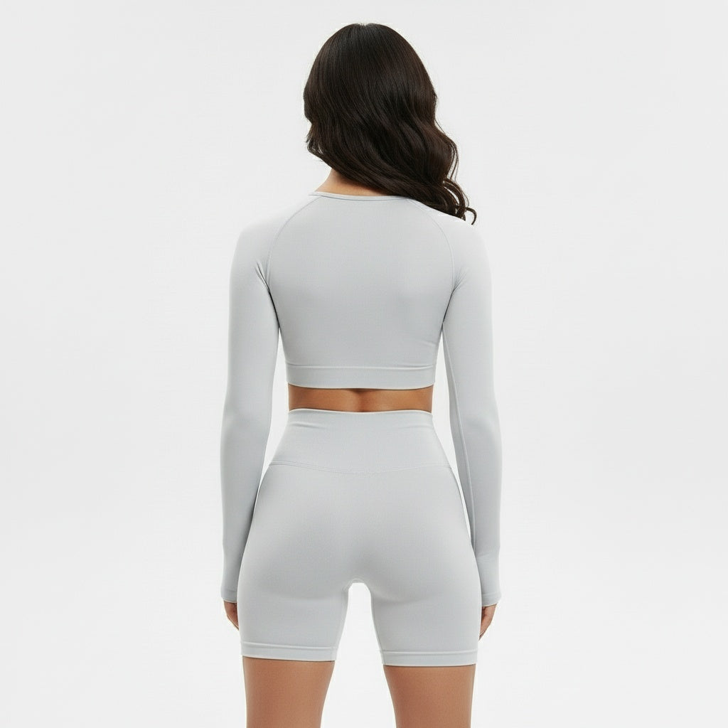 DEFY Light Grey Shorts
