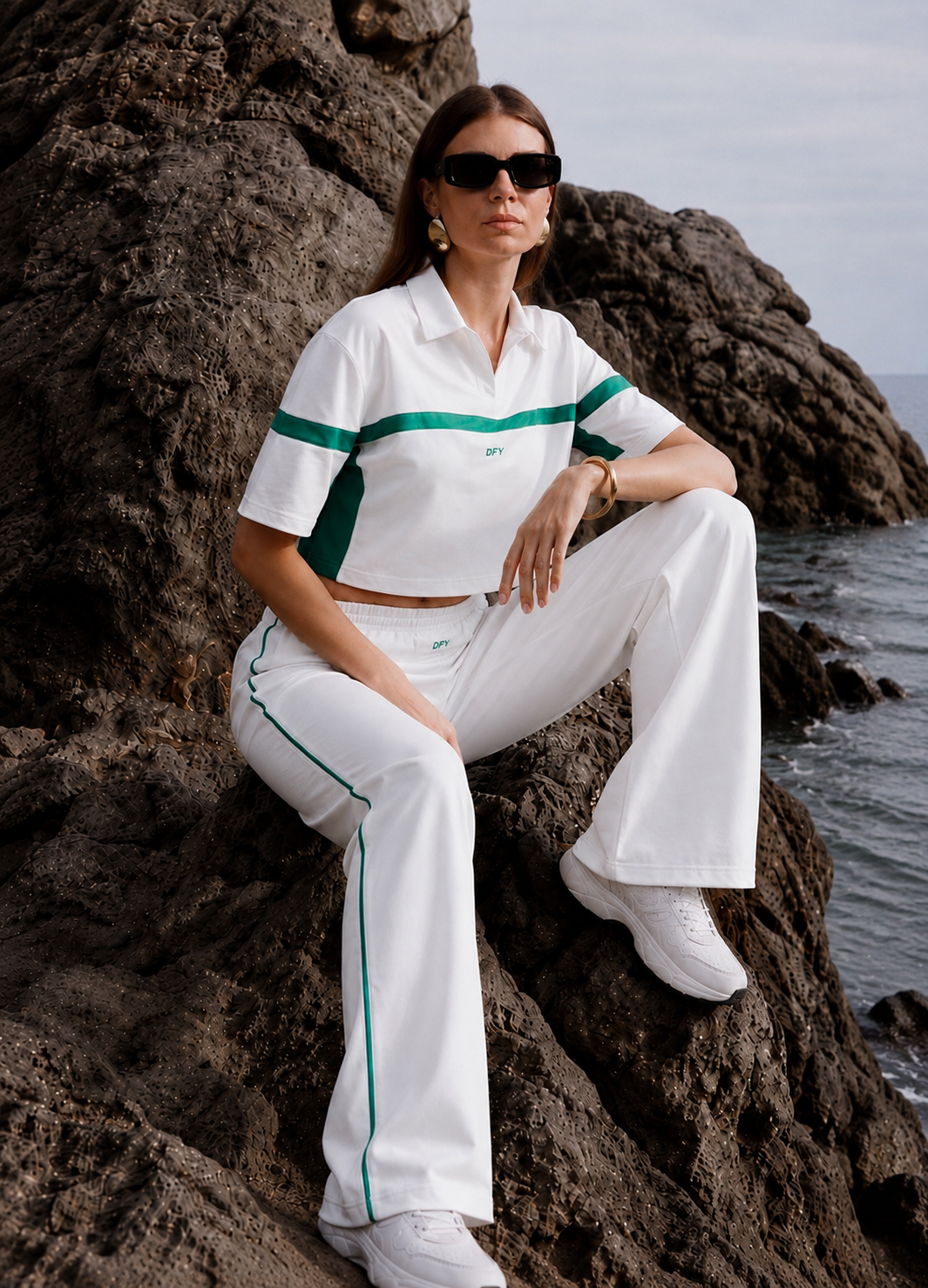 Wimbledon Set Emerald White
