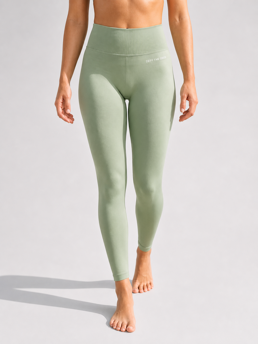 DEFY Green Mint Scrunch Leggings