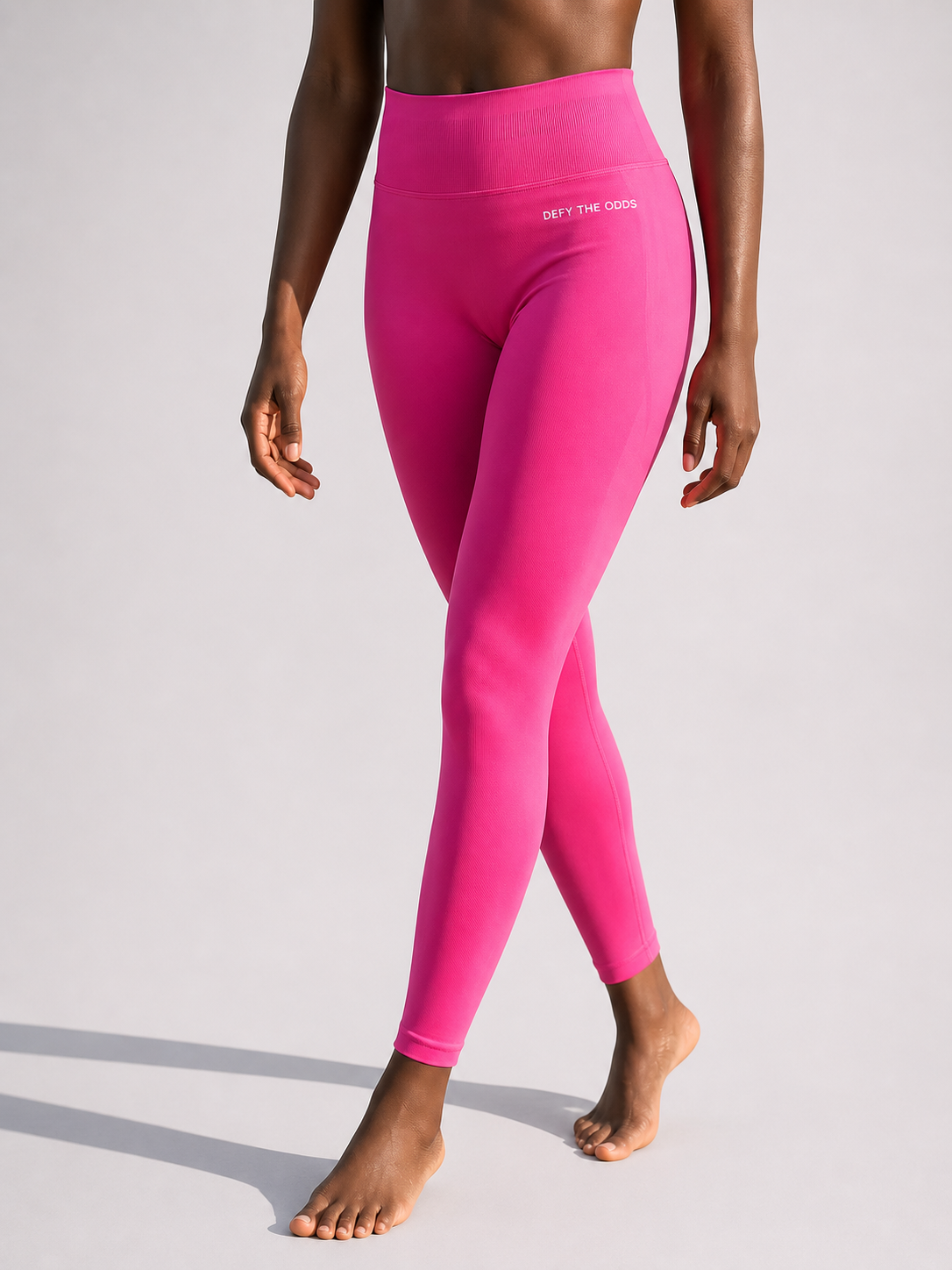 DEFY Pink Panther Scrunch Leggings
