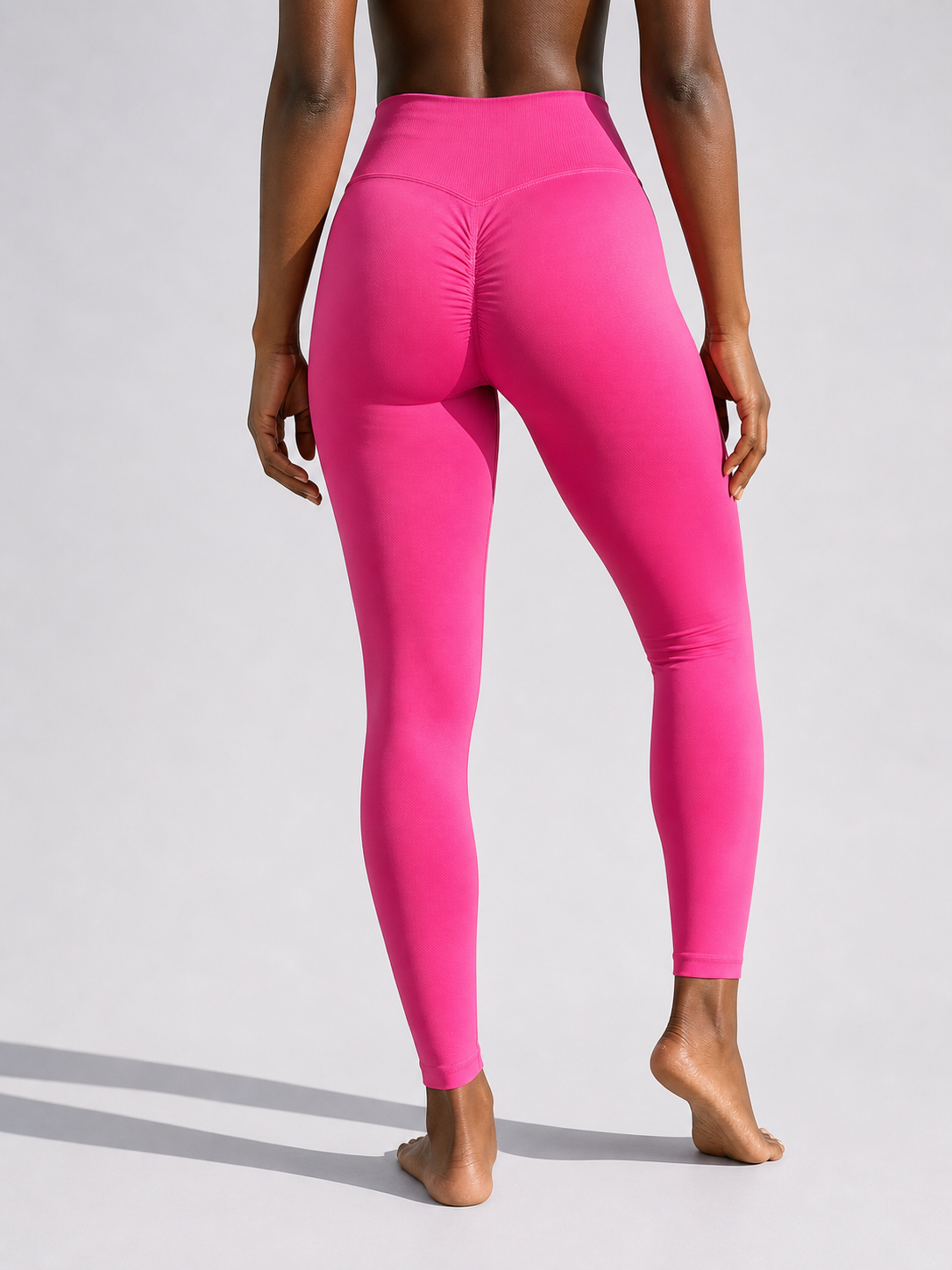 DEFY Pink Panther Scrunch Leggings